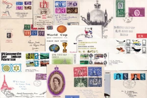 GB Predecimal ILLUSTRATED FDC First Day Covers sold & priced individually - Picture 1 of 27