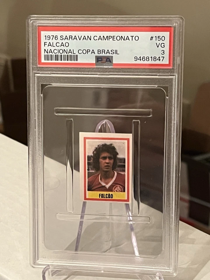 Saravan Campeonato Falcao Nacional Copa Brasil 1976 #150 PSA 3 Foto 1 de 2