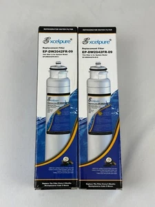Refrigerator Water Filter Excelpure EP-DW2042FR-09 Replacement 2 Pack - Picture 1 of 8