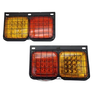2Pcs Tail Light For Nissan UD Truck Tail Lamp 1995-2013 LH +RH Waterproof 24V US - Picture 1 of 8