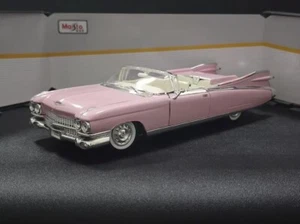 Cadillac Eldorado Biarritz Aleación Coche Modelo Rosa 1/18 - Imagen 1 de 9