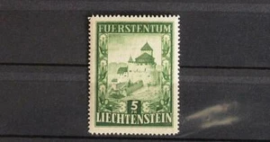 LIECHTENSTEIN 1952 Cpl XF MNH** SET, Vaduz Castle, Chateau Architecture - Picture 1 of 2