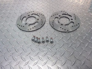 Can Am CanAm DS90X DS90 DS 90 X Front Brake Disc Rotors Bolts Hardware Set - Picture 1 of 3