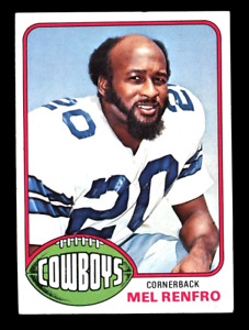 1976 TOPPS "MEL RENFRO" DALLAS COWBOYS #368 NM-MT (COMBINED SHIP)