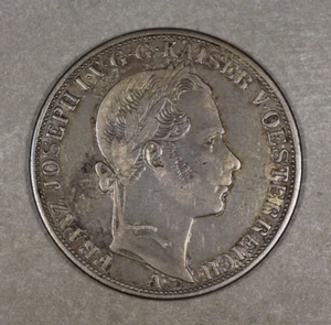 1859 A Austria Silver Thaler - Picture 1 of 2