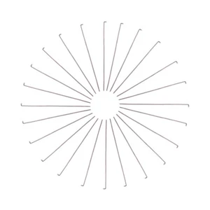 200pcs 304 Stainless Steel Flat Head Pins Smooth 21 Gauge Drilled Findings 65mm - Picture 1 of 1