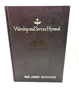 Worship & Service Hymnal Bob Jones University1957 Hope Publishing Co.Print 1979 - Imagen 1 de 8