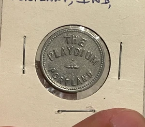 The Playdium 5 Cents Trade Token - Portland Indiana IN KH L2 - Bild 1 von 2