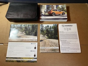 2015 SUBARU XV CROSSTREK OWNERS MANUAL GUIDE BOOK SET & CASE OEM - Picture 1 of 1