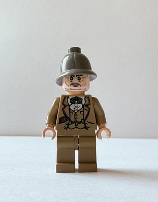 Lego Indiana Jones Minifigura Henry Jones Sr. Last Crusade iaj002 Set 7198 7620 Foto 1 de 4