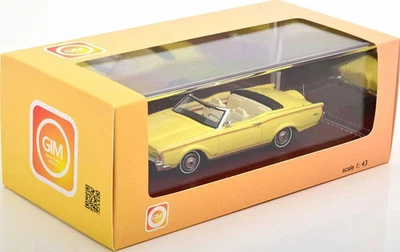 GIM-011B - #001 - Lincoln Continental MKIII кабриолет 1971 - 1:43 модель на GIM - Изображение 1 из 4