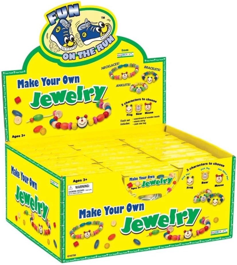 Guidecraft Make Your Own Jewlery Kit 24 Assorted Pieces - Image 1 of 3