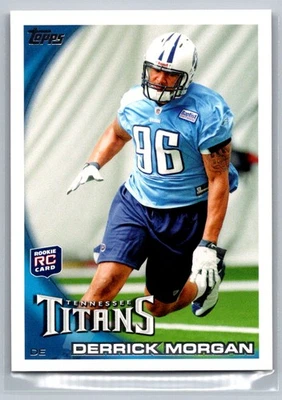 Derrick Morgan 2010 Topps Tennessee Titans #362 RC - Image 1 of 2