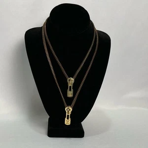 Original Louis Vuitton Halskette mit Reißverschluss - Bild 1 von 5