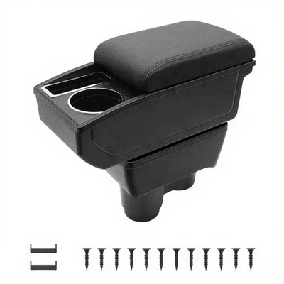 Caja reposabrazos para Renault Dacia Duster 2019-2022 portavasos espacio doble capa Foto 1 de 4