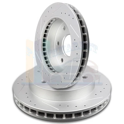 2X Front Discs Brake Rotors For 1995 1996-2000 Chevrolet Tahoe G3000 Casting - Imagem 1 de 4