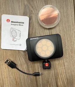 Manfrotto Lumimuse 8 On-Camera LED light mount w/ Accessories - Picture 1 of 3