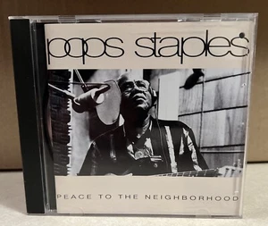 Peace To The Neighborhood Pops Staples 1992 Virgin/Pointblank CD VGC - Picture 1 of 3
