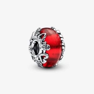 *BRAND NEW* Pandora Moments Christmas Magic Murano Glass Slide Charm 793597C00 - Picture 1 of 2