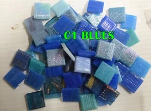 VITREOUS GLASS TILES MOSAIC 20mm MIXED COLORS etc, YOU PICK gqqs - Picture 1 of 35