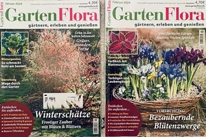 2 x GARTENFLORA Magazin Januar Februar 2024 Tipps Deko Garten Natur Balkon Ideen - Bild 1 von 2