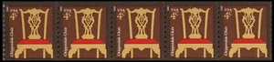 US 3761A American Design Chippendale Chair 4c coil strip 5 (2013 date) MNH 2014 - Picture 1 of 1