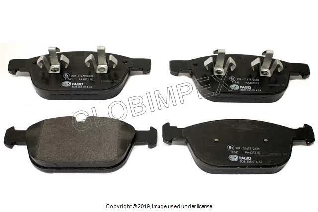 VOLVO XC60 (2010-2017) Juego Pastillas Freno SISTEMAS DE FRENOS DELANTEROS HELLA + 1 AÑO DE GARANTÍA Foto 1 de 1