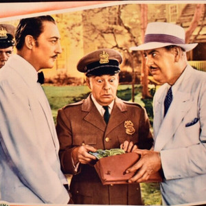 1940 Lone Wolf Keeps Date Warren William Frances Robinson Lobby Card Poster 1