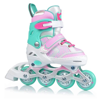 NILS EXTREME Inlineskates Kinder Jugendliche Verstellbar ABEC-7 Inliner Größe von 31 bis 42