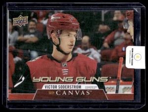 2020-21 Upper Deck Series 1 Young guns Canvas Victor Soderstrom Rookie #C103 - Picture 1 of 2