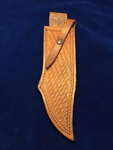 VINTAGE CASE XX Bowie Knife USA  LEATHER SHEATH only -Unused NOS