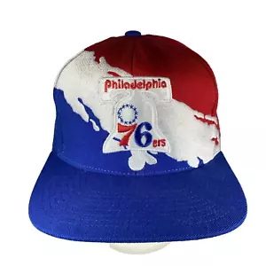 Philadelphia 76ers Splash Snaback Hat Mitchell & Ness Cap Basketball NBA - Picture 1 of 8
