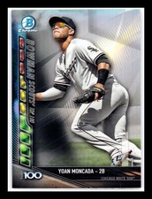 Yoan Moncada Rookie 2017 Bowman Scouts' Top 100  #BTP-1