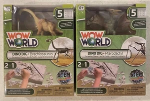 Juego de excavación Wow World Dino Dig - 5 piezas - tallo ciencia tecnología - Imagen 1 de 5