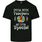 Spezial Bedürfnisse Lehrer Autismus Autistisch Asd Herren Baumwolle T-Shirt