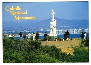 Postcard San Diego California Cabrillo National Monument Point Loma - Picture 1 of 2