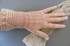 3 Vintage Pair Lace Ladies Gloves Size 6.5/7 Lady Lykes