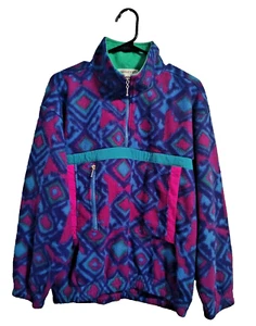 Janeve Vintage 90s Pullover 1/4 Zip Pulli Gr. S - Bild 1 von 8