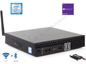 Dell OptiPlex 7050 Micro i7-7700 3.60GHz & up to 32GB RAM & 2 *2TB SSD & WiFi+BT - Picture 1 of 5