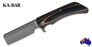 KABAR MARK 98-R CLEAVER FOLDER POCKET FOLDING KNIFE KA3067 ka-bar - Picture 1 of 3