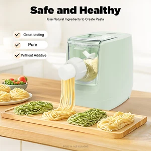 Electric Pasta Maker Machine Automatic Noodles Maker W/ Wrapper/Cleaning Tool - Picture 1 of 18