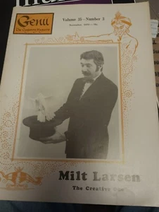 Milt Larsen Genii Magazine Issue November 1970 - Picture 1 of 6