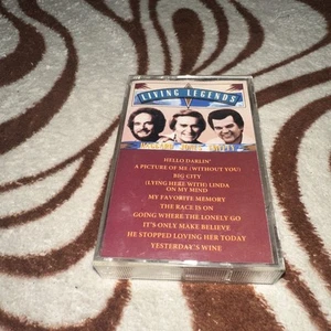 Living Legends- Haggard, Jones, Twitty- Cassette Tape- 1992 Sony - Picture 1 of 5