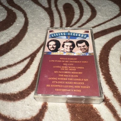 Living Legends- Haggard, Jones, Twitty- Cassette Tape- 1992 Sony - Image 1 of 4