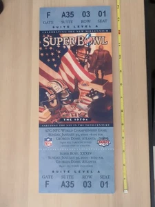 That's My Ticket Mini-Mega Ticket Super Bowl XXXIV 34 NFL 30.01.2000 - Bild 1 von 8