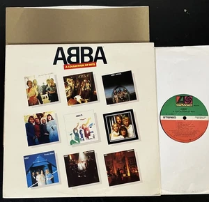 ABBA-A Collection Of Hits-RARE ORIGINAL 1982 US Atlantic PROMO-ONLY LP-NM! - Picture 1 of 5