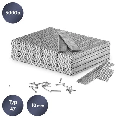 TROTEC Tackernagel-Set Typ 47 Tackernägel Tackernadeln Nägel Tacker 10-32 mm - Bild 1 von 4