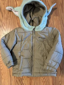 Columbia Star Wars Jacket Mandalorian The Child Baby Yoda 4T Coat Hoodie - Picture 1 of 12