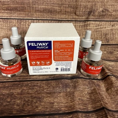 NUEVO 7 Feliway MultiCat Feromonas Calmantes y Confort Plus 30 Días Recargas Exp 2027 Foto 1 de 4