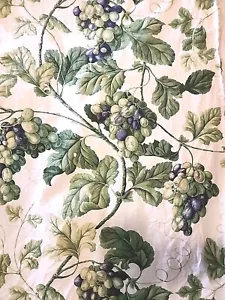 Tessuto Pierre Frey LES VENDANGES Parigi Francia stampato a mano 52""×58"" Designer DIFETTOSO - Foto 1 di 10